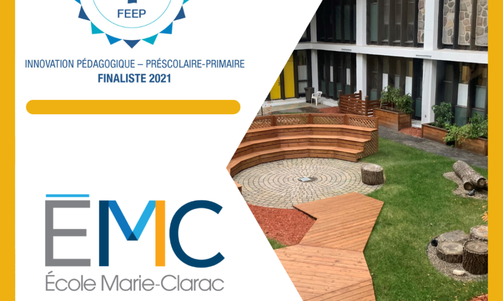 Finaliste dans la catégorie Innovation pédagogique Finaliste dans la catégorie Innovation pédagogique