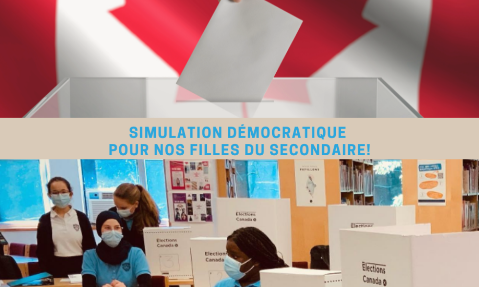 Simulation démocratique pour nos filles du secondaire! Simulation démocratique pour nos filles du secondaire!